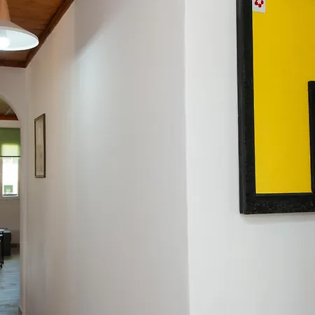 公寓 Mina's Art Loft With Panoramic Views Fiolítis